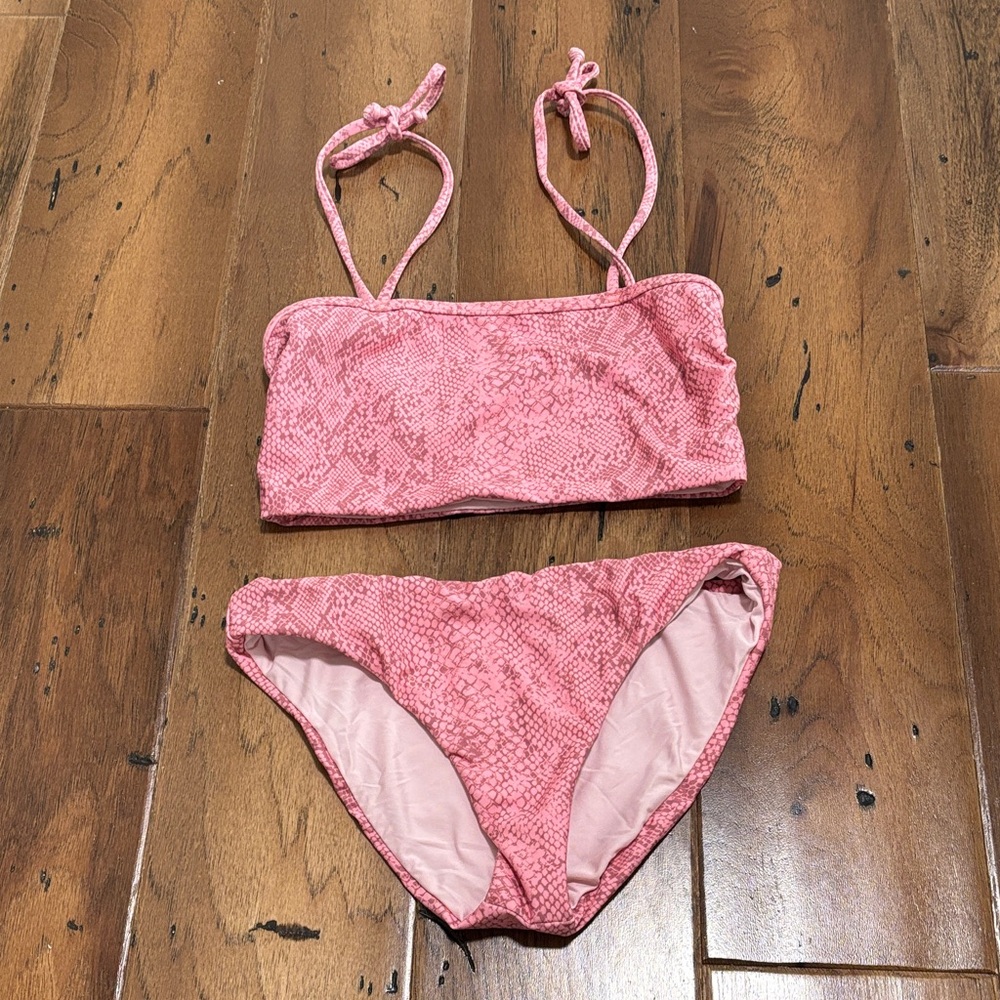 Splendid Pink Girls Bikini
